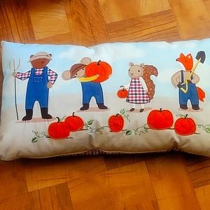 Iseec Mizrahi Autumn Animal Pillow